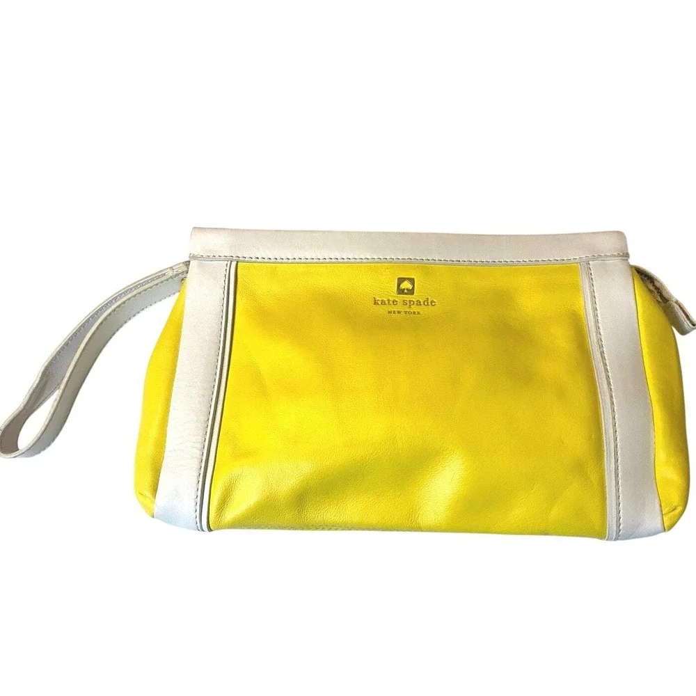 Kate‎ Spade Tria Hudson Street Limonium Clutch